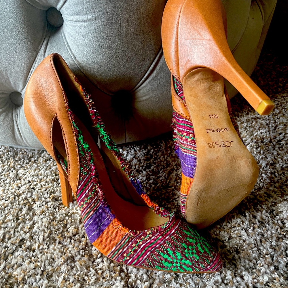 Multi color with leather